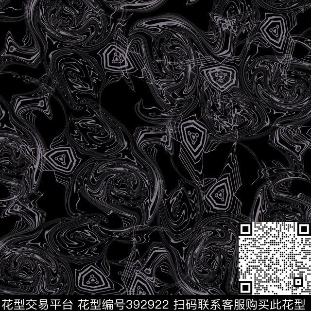 变形虫抽像过度传统印花华亿平台下载（图片编号: 392922） - 瓦栏（Walan）