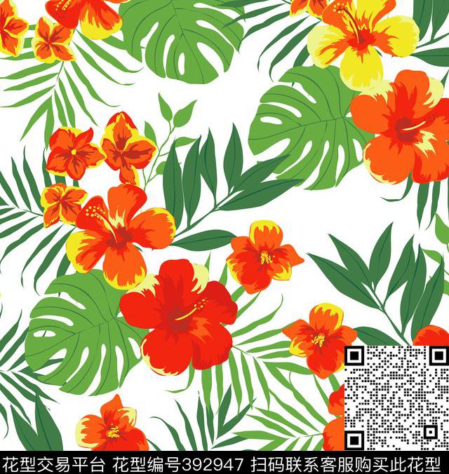 清新抽象传统印花华亿平台下载（图片编号: 392947） - 瓦栏（Walan）