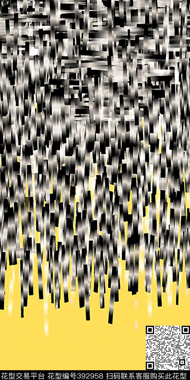 定位几何渐变数码印花华亿平台下载（图片编号: 392958） - 瓦栏（Walan）