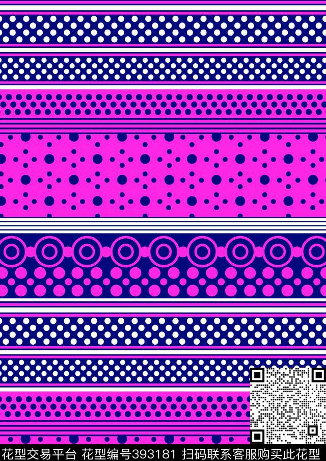 简单波点条子小清新简单花时尚泳装传统印花华亿平台下载（图片编号: 393181） - 瓦栏（Walan）