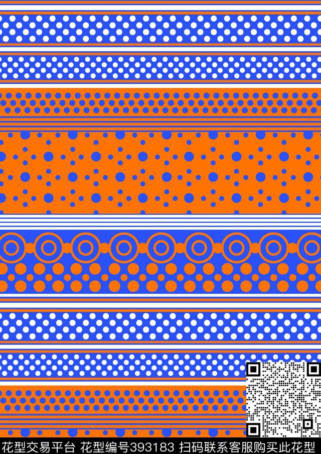 简单波点条子小清新简单花时尚泳装传统印花华亿平台下载（图片编号: 393183） - 瓦栏（Walan）