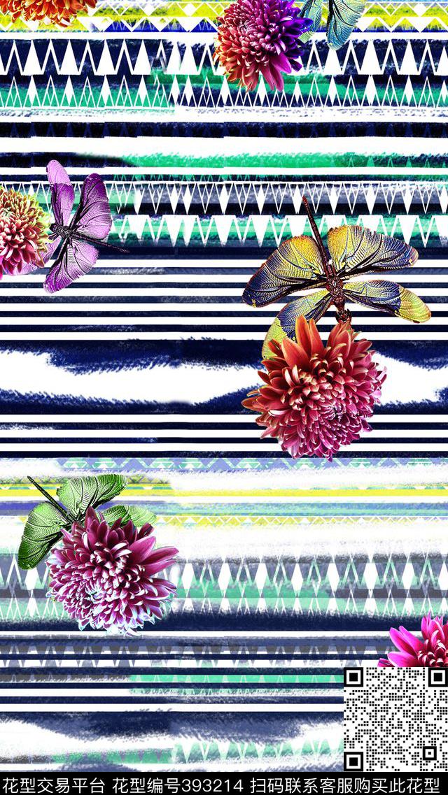 服装丝巾家纺数码印花华亿平台下载（图片编号: 393214） - 瓦栏（Walan）