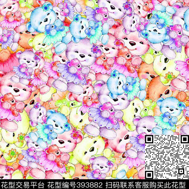 卡通数码印花华亿平台下载（图片编号: 393882） - 瓦栏（Walan）