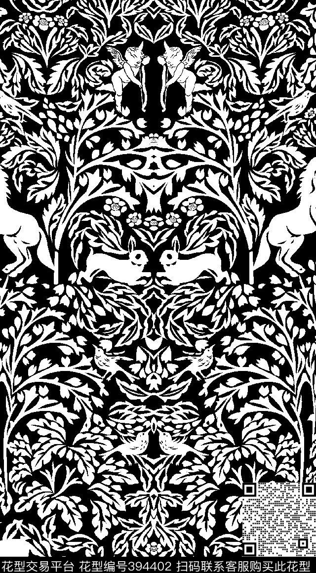 休闲传统印花华亿平台下载（图片编号: 394402） - 瓦栏（Walan）