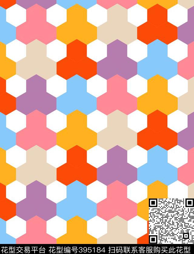 传统印花几何传统印花华亿平台下载（图片编号: 395184） - 瓦栏（Walan）