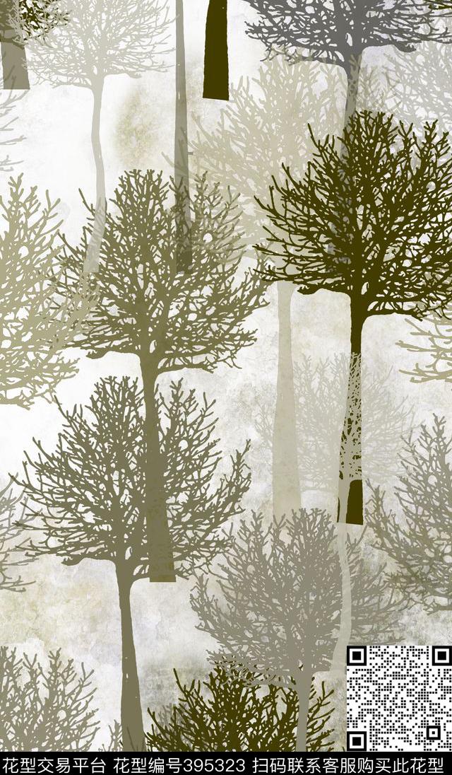 男装枯树男装华亿平台传统印花华亿平台下载（图片编号: 395323） - 瓦栏（Walan）