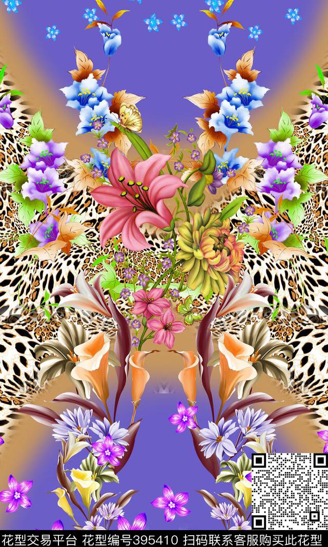 定位动物纹数码印花华亿平台下载（图片编号: 395410） - 瓦栏（Walan）