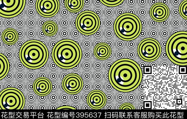 内环圆休闲传统印花华亿平台下载（图片编号: 395637） - 瓦栏（Walan）