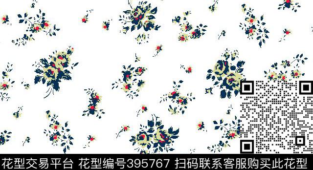 2016春夏男女装小碎花传统印花华亿平台下载（图片编号: 395767） - 瓦栏（Walan）