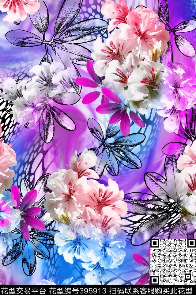 田园写意休闲数码印花华亿平台下载（图片编号: 395913） - 瓦栏（Walan）