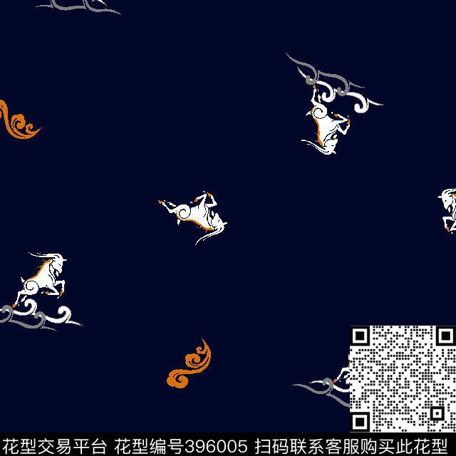 2015秋冬男装衬衫动物羊传统印花华亿平台下载（图片编号: 396005） - 瓦栏（Walan）