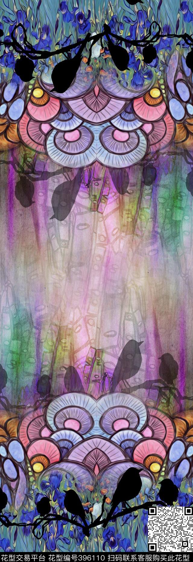 定位几何数码印花华亿平台下载（图片编号: 396110） - 瓦栏（Walan）