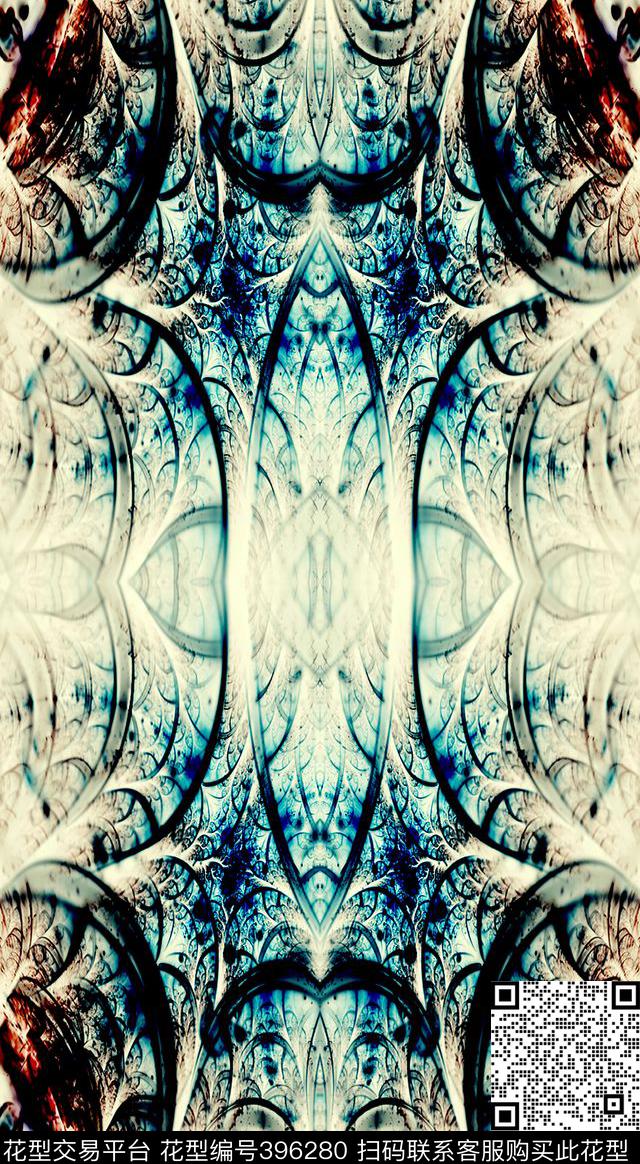 欧美日韩花卉数码印花华亿平台下载（图片编号: 396280） - 瓦栏（Walan）