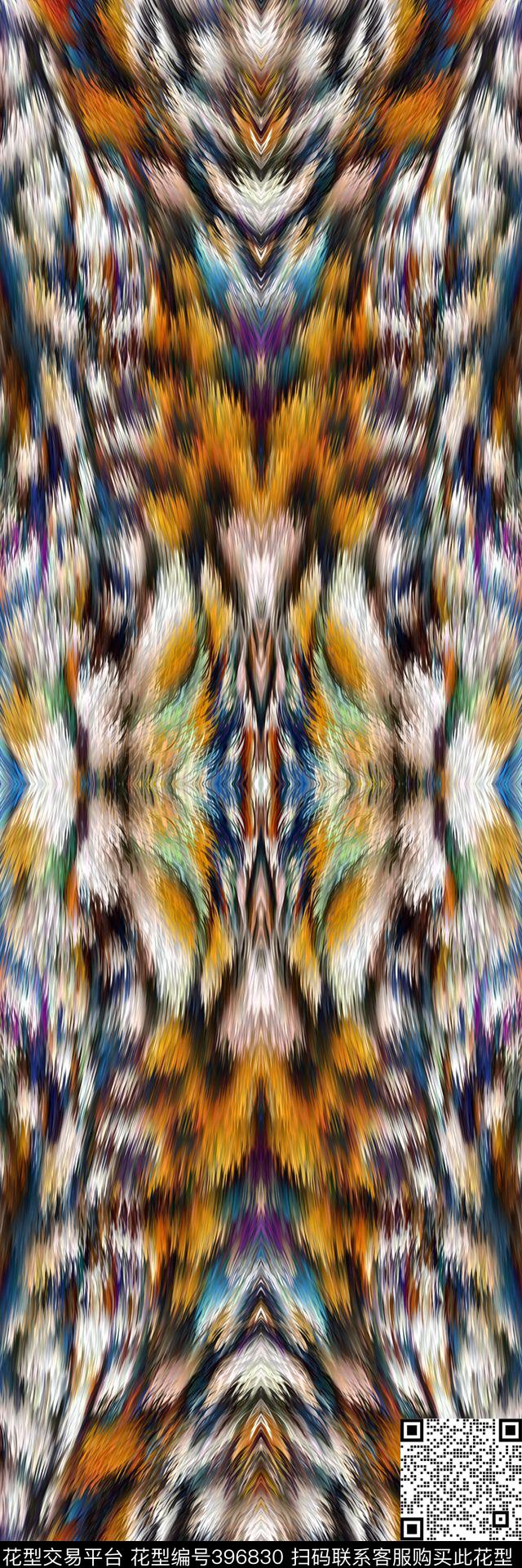 动物豹纹虎纹数码印花华亿平台下载（图片编号: 396830） - 瓦栏（Walan）