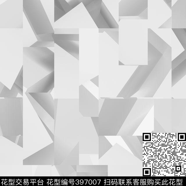 潮流抽象复古数码印花华亿平台下载（图片编号: 397007） - 瓦栏（Walan）