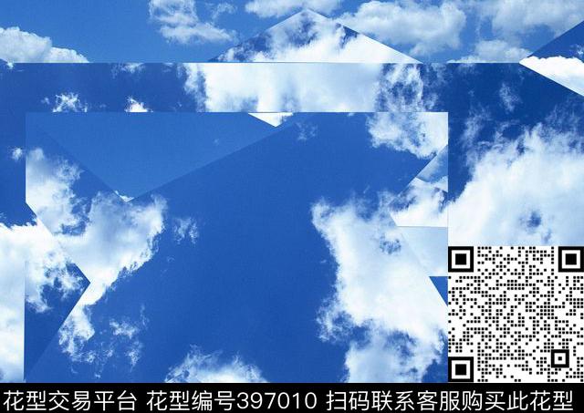 潮流抽象复古数码印花华亿平台下载（图片编号: 397010） - 瓦栏（Walan）