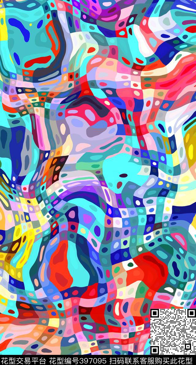 波浪内衣女装传统印花华亿平台下载（图片编号: 397095） - 瓦栏（Walan）