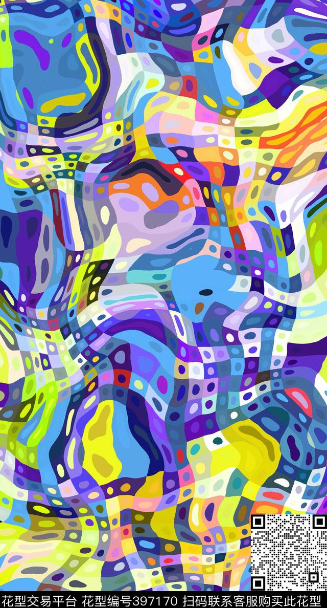 波浪内衣女装传统印花华亿平台下载（图片编号: 397170） - 瓦栏（Walan）