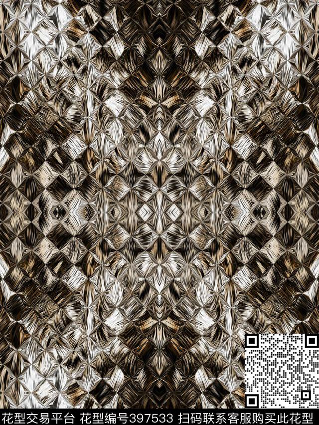 壁纸动物纹理家纺数码印花华亿平台下载（图片编号: 397533） - 瓦栏（Walan）