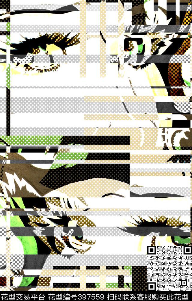 波普美女女装内衣传统印花华亿平台下载（图片编号: 397559） - 瓦栏（Walan）