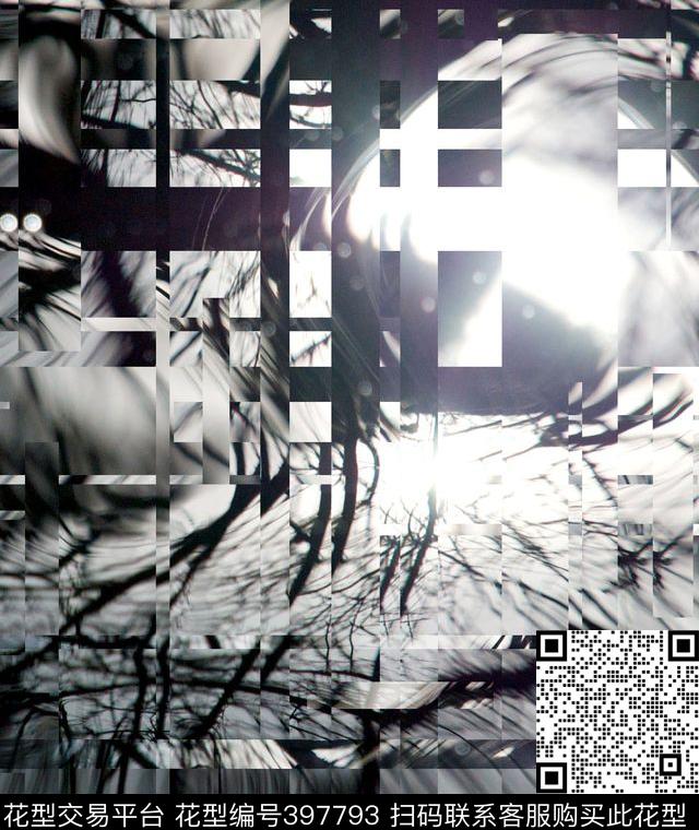 衬衫卫衣电子花卉冬日数码印花华亿平台下载（图片编号: 397793） - 瓦栏（Walan）