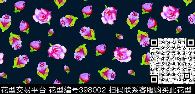花数码印花华亿平台下载（图片编号: 398002） - 瓦栏（Walan）