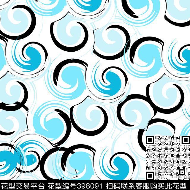 欧美螺旋传统印花华亿平台下载（图片编号: 398091） - 瓦栏（Walan）