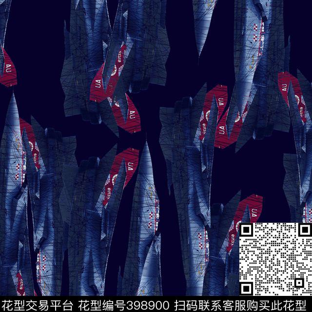 潮流抽象飞机数码印花华亿平台下载（图片编号: 398900） - 瓦栏（Walan）