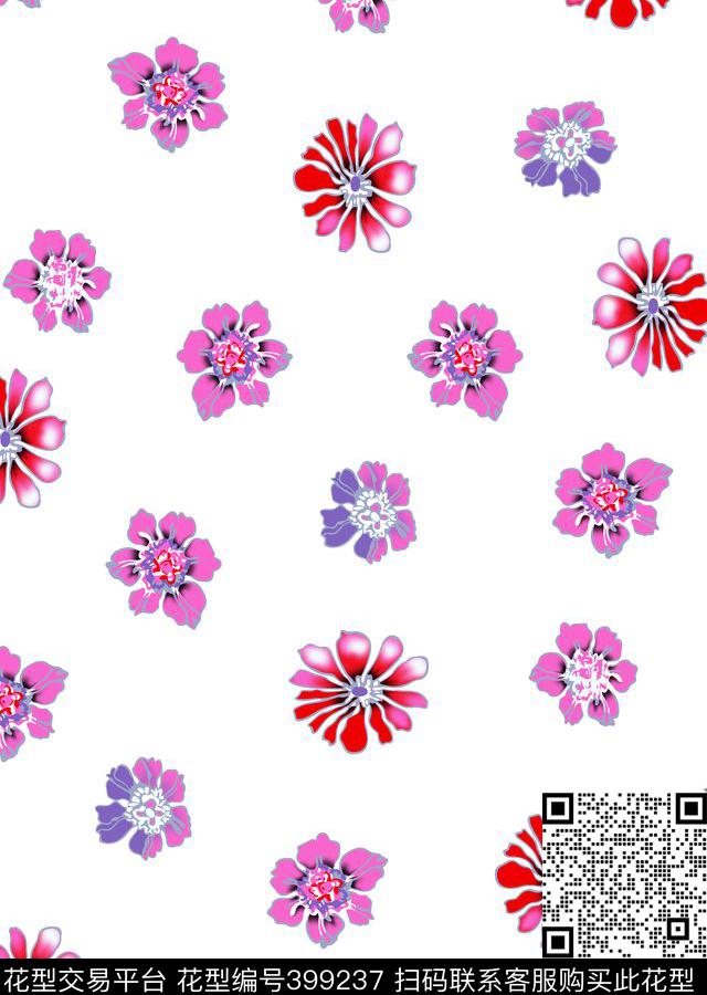 清新传统印花华亿平台下载（图片编号: 399237） - 瓦栏（Walan）