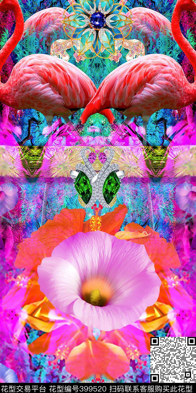 印花图案新华亿平台数码印花华亿平台下载（图片编号: 399520） - 瓦栏（Walan）