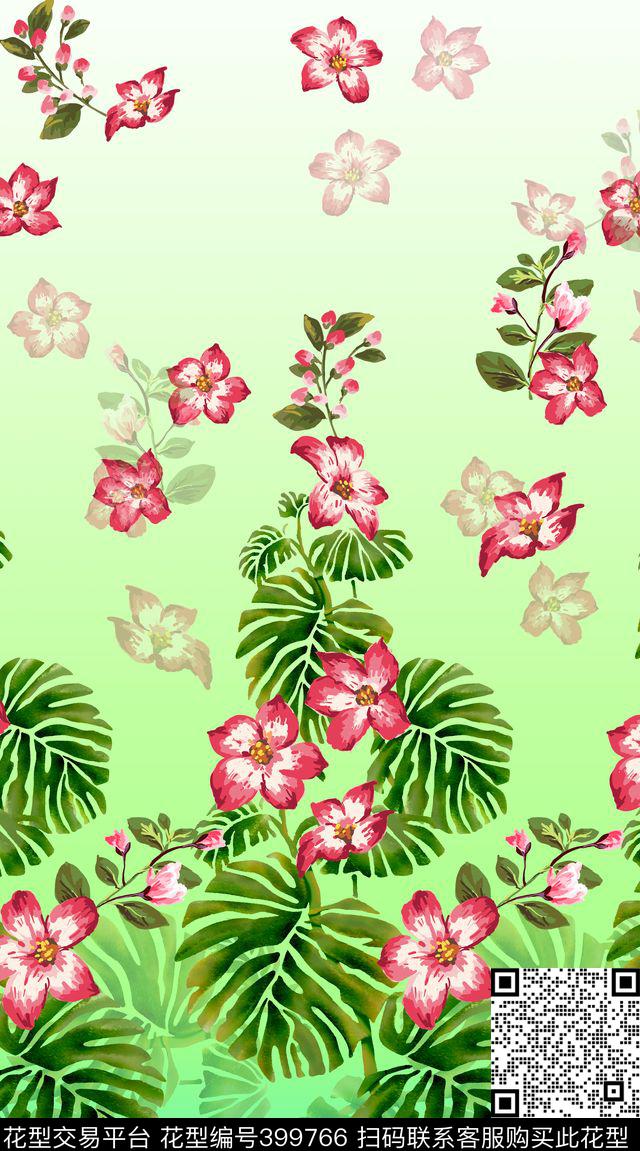 泳装蓬莱蕉热带华亿平台数码印花华亿平台下载（图片编号: 399766） - 瓦栏（Walan）