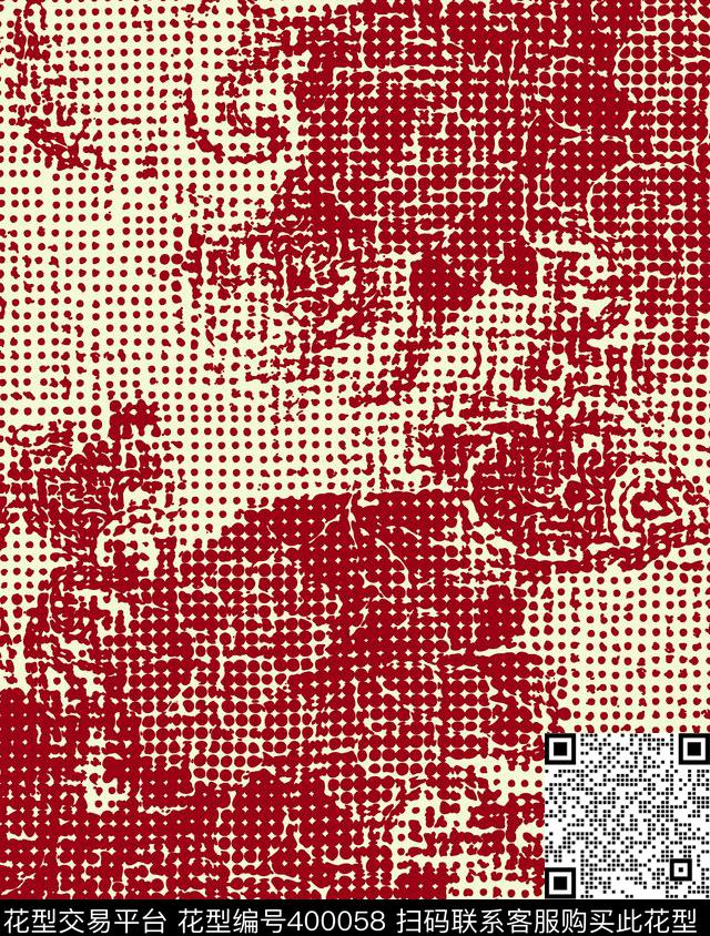 30*39.6cm\300dpi\tiff花卉点时尚传统印花华亿平台下载（图片编号: 400058） - 瓦栏（Walan）