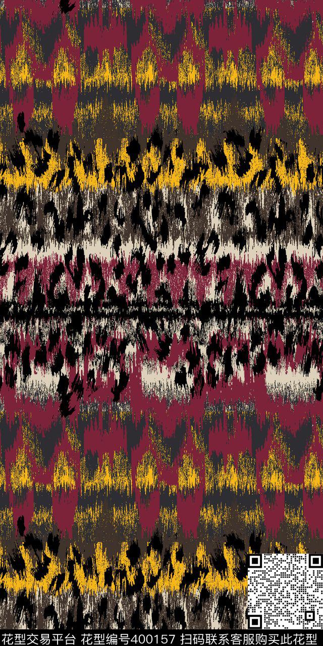 传统印花动物纹巴黎→【传统华亿平台】传统印花华亿平台下载（图片编号: 400157） - 瓦栏（Walan）