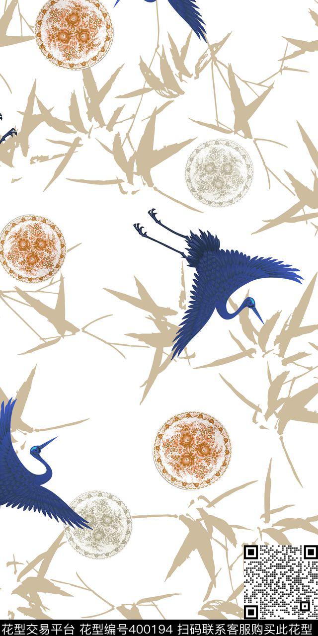 动物时尚数码印花华亿平台下载（图片编号: 400194） - 瓦栏（Walan）