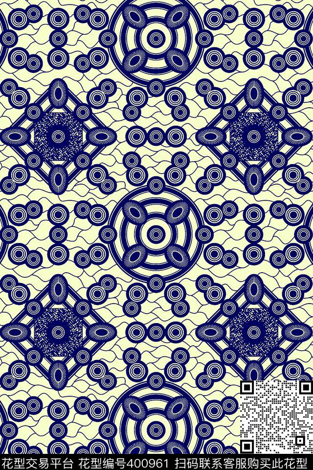 几何201501传统印花华亿平台下载（图片编号: 400961） - 瓦栏（Walan）