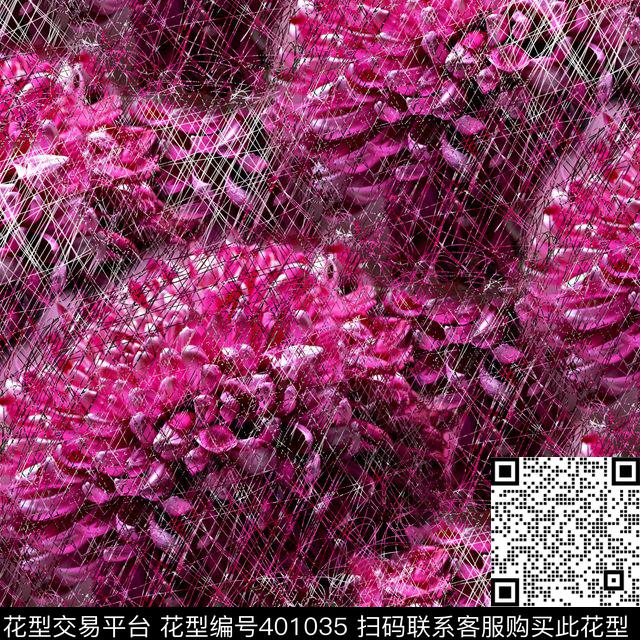 潮流抽象复古数码印花华亿平台下载（图片编号: 401035） - 瓦栏（Walan）