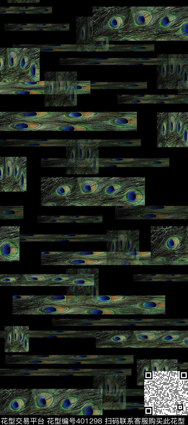 民族几何图形数码印花华亿平台下载（图片编号: 401298） - 瓦栏（Walan）