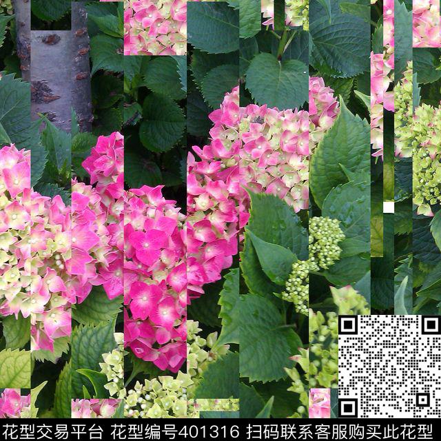 潮流抽象复古数码印花华亿平台下载（图片编号: 401316） - 瓦栏（Walan）