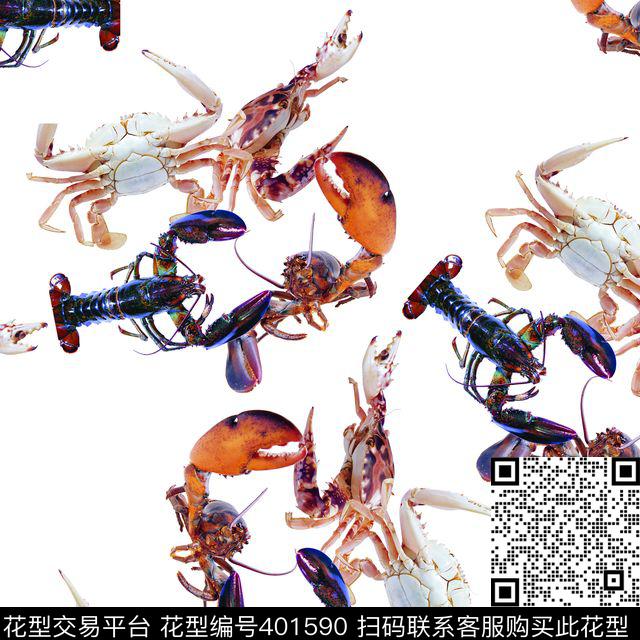 潮流抽象复古数码印花华亿平台下载（图片编号: 401590） - 瓦栏（Walan）