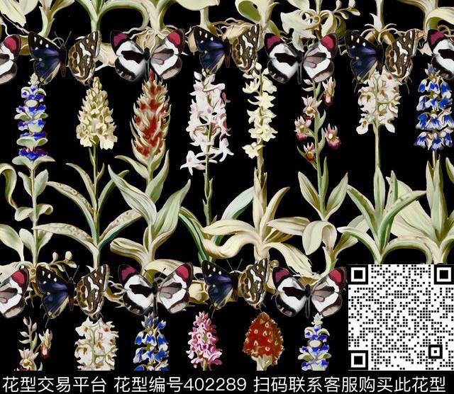 GUCCI2015复古花卉100元买断区数码印花华亿平台下载（图片编号: 402289） - 瓦栏（Walan）