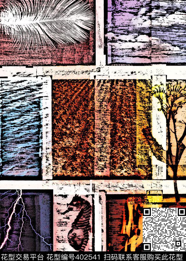 复古连衣裙旅行数码印花华亿平台下载（图片编号: 402541） - 瓦栏（Walan）