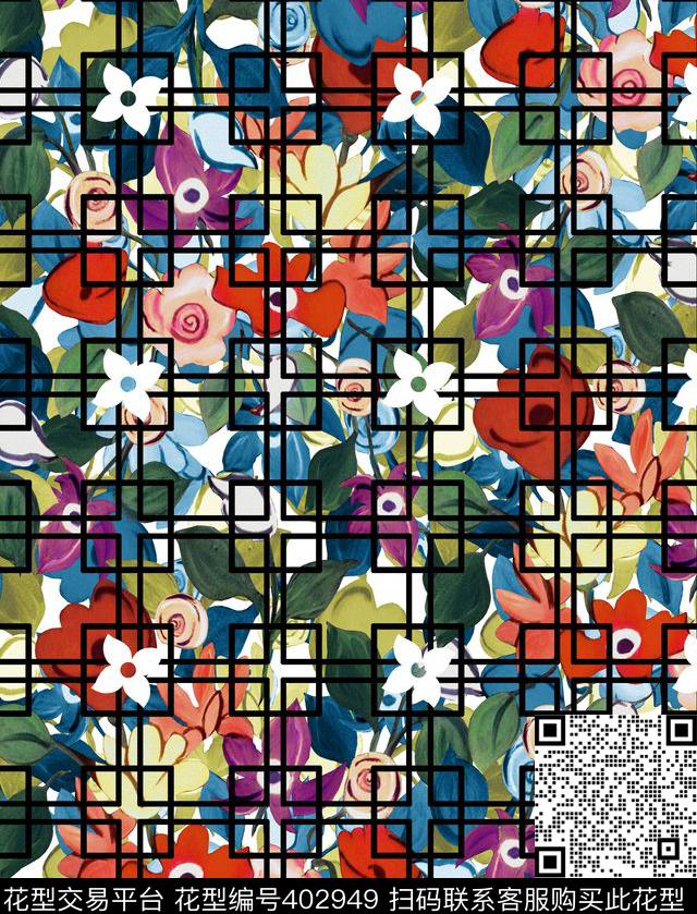 香奈儿2015花卉大牌街数码印花华亿平台下载（图片编号: 402949） - 瓦栏（Walan）