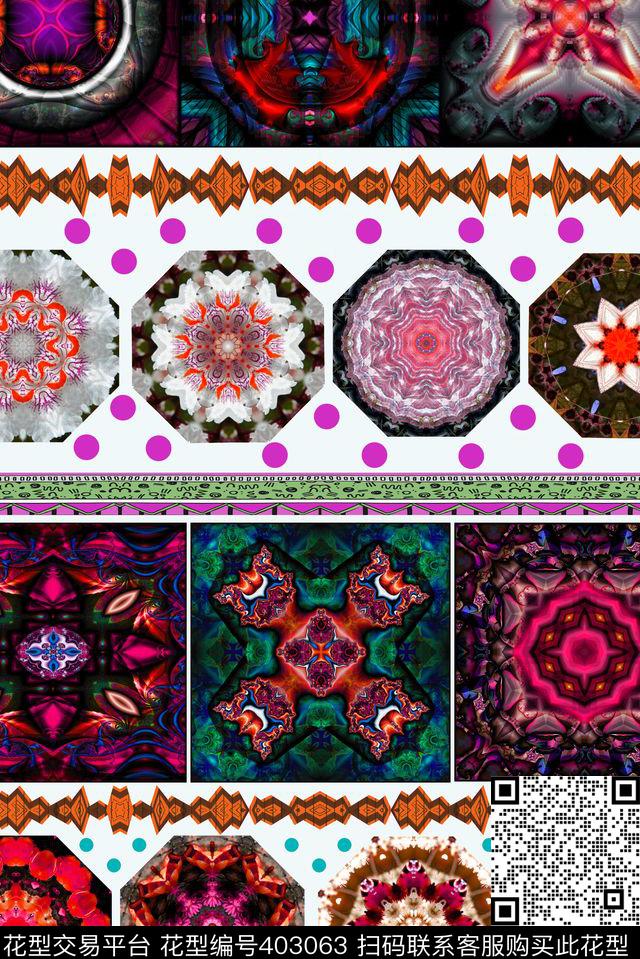 戏曲人物中国风脸谱数码印花华亿平台下载（图片编号: 403063） - 瓦栏（Walan）