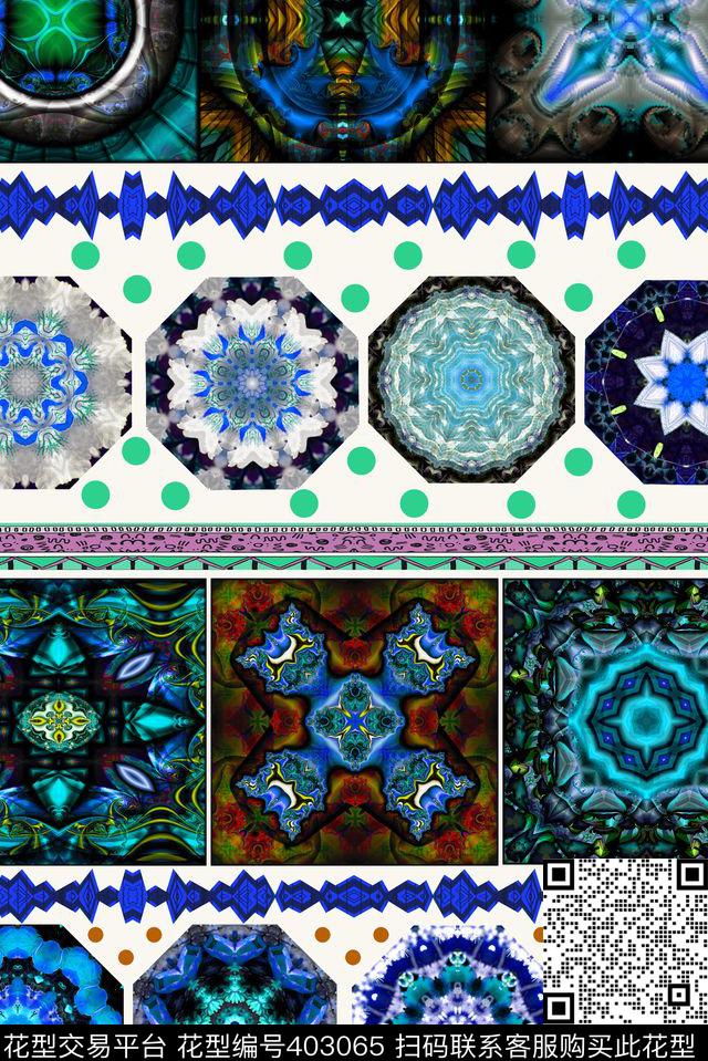 戏曲人物中国风脸谱数码印花华亿平台下载（图片编号: 403065） - 瓦栏（Walan）