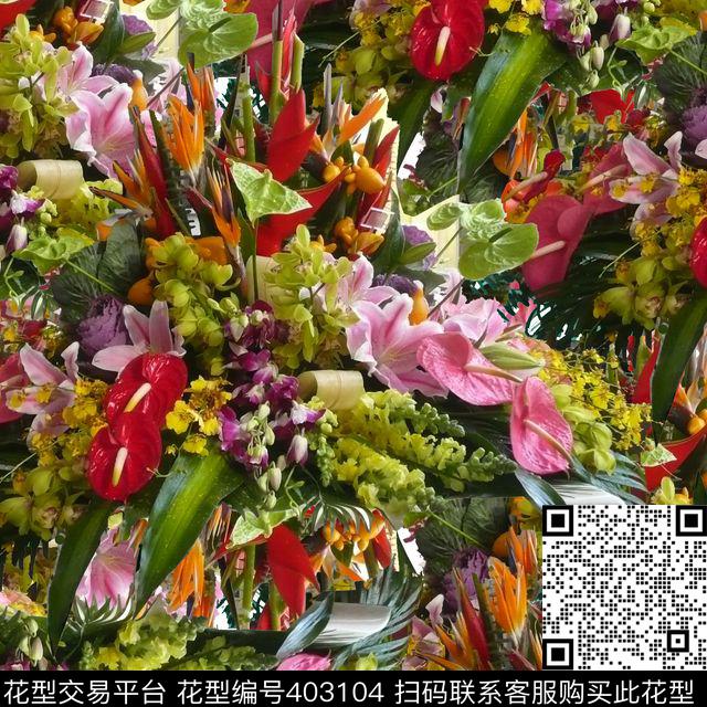 潮流春夏华亿平台繁花数码印花华亿平台下载（图片编号: 403104） - 瓦栏（Walan）