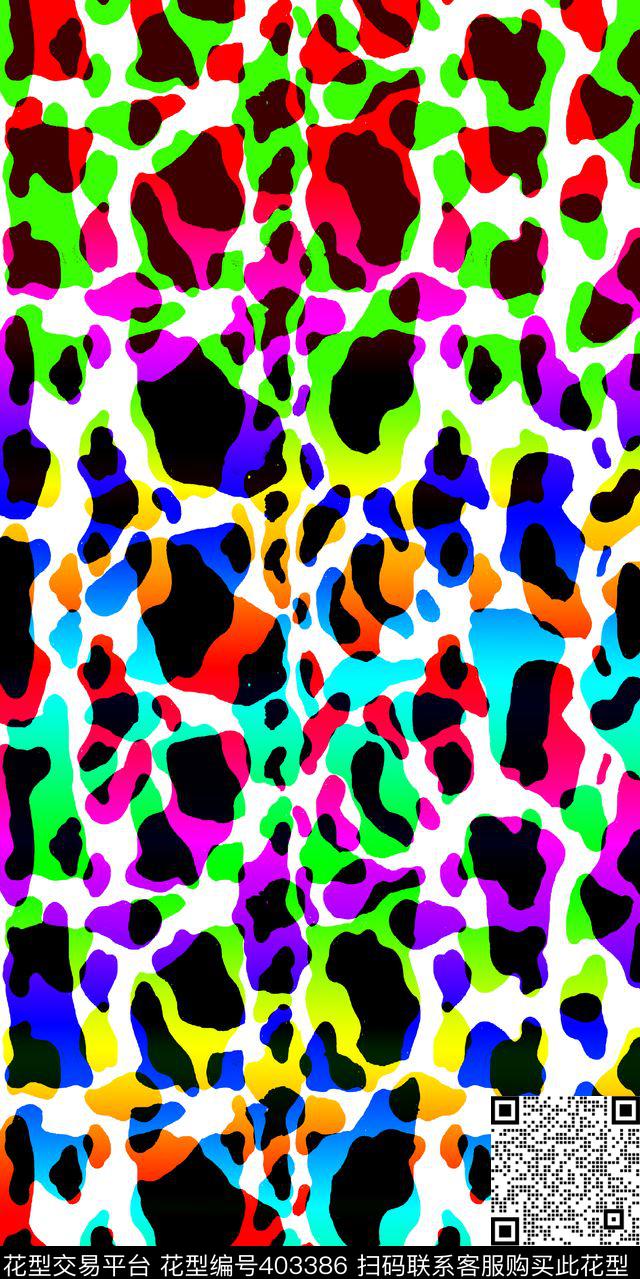 抽象创新原创时尚休闲流行数码花样华亿平台数码印花华亿平台下载（图片编号: 403386） - 瓦栏（Walan）