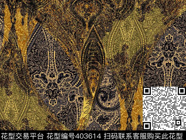 古罗马佩利兹拼接佩利兹传统印花华亿平台下载（图片编号: 403614） - 瓦栏（Walan）