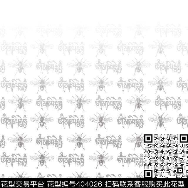 blackandwhitesciencefictiontraditional传统印花华亿平台下载（图片编号: 404026） - 瓦栏（Walan）