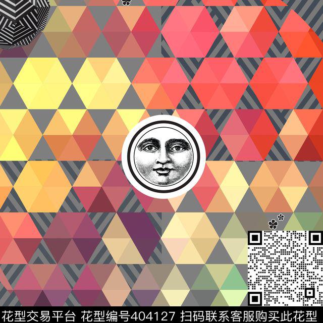 colorsmodernpunk数码印花华亿平台下载（图片编号: 404127） - 瓦栏（Walan）