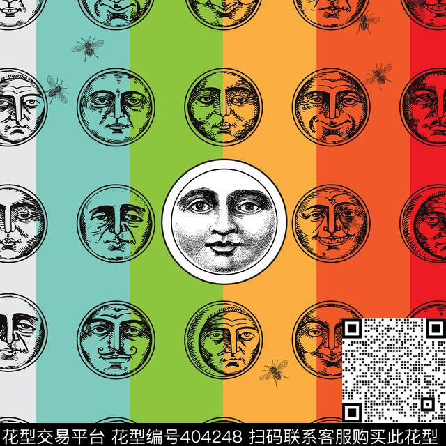 colorsmodernpunk传统印花华亿平台下载（图片编号: 404248） - 瓦栏（Walan）